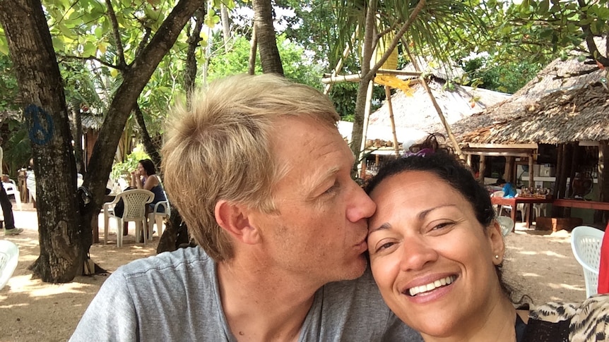 Scott and Aminah on holiday in Thailand, October 2014