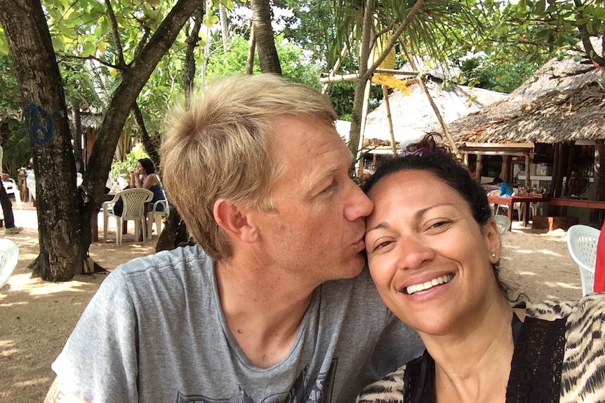 Scott and Aminah on holiday in Thailand, October 2014