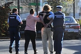 Police lead suspected Dunedin attacker away