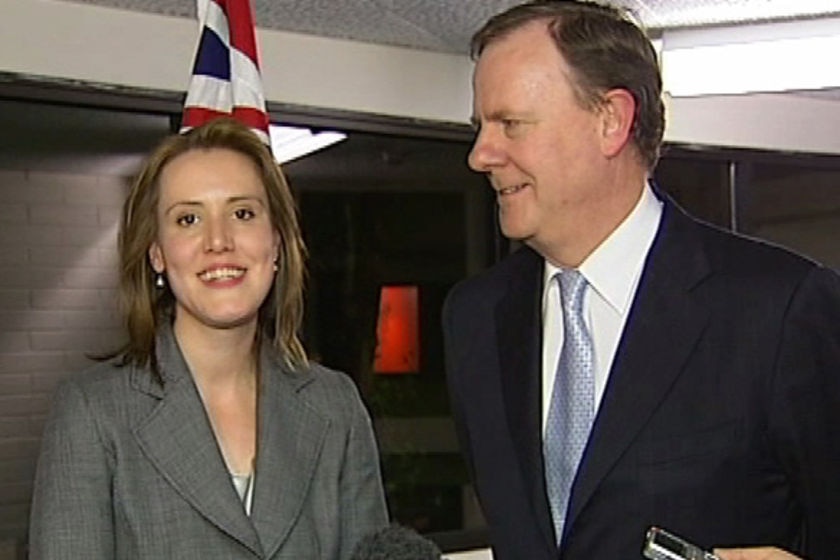 Kelly O'Dwyer and Peter Costello