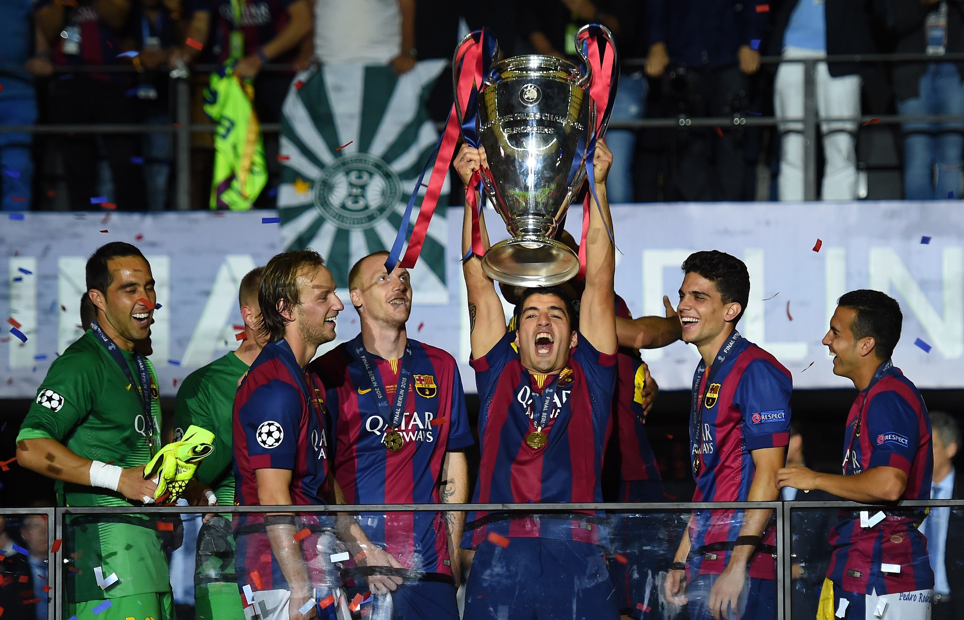 FC Barcelona 2015 Final Suarez バルセロナ Champions League: Barcelona beats Juventus 3-1 in Berlin to seal