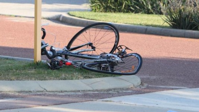 Damaged bicycle