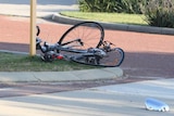 Damaged bicycle