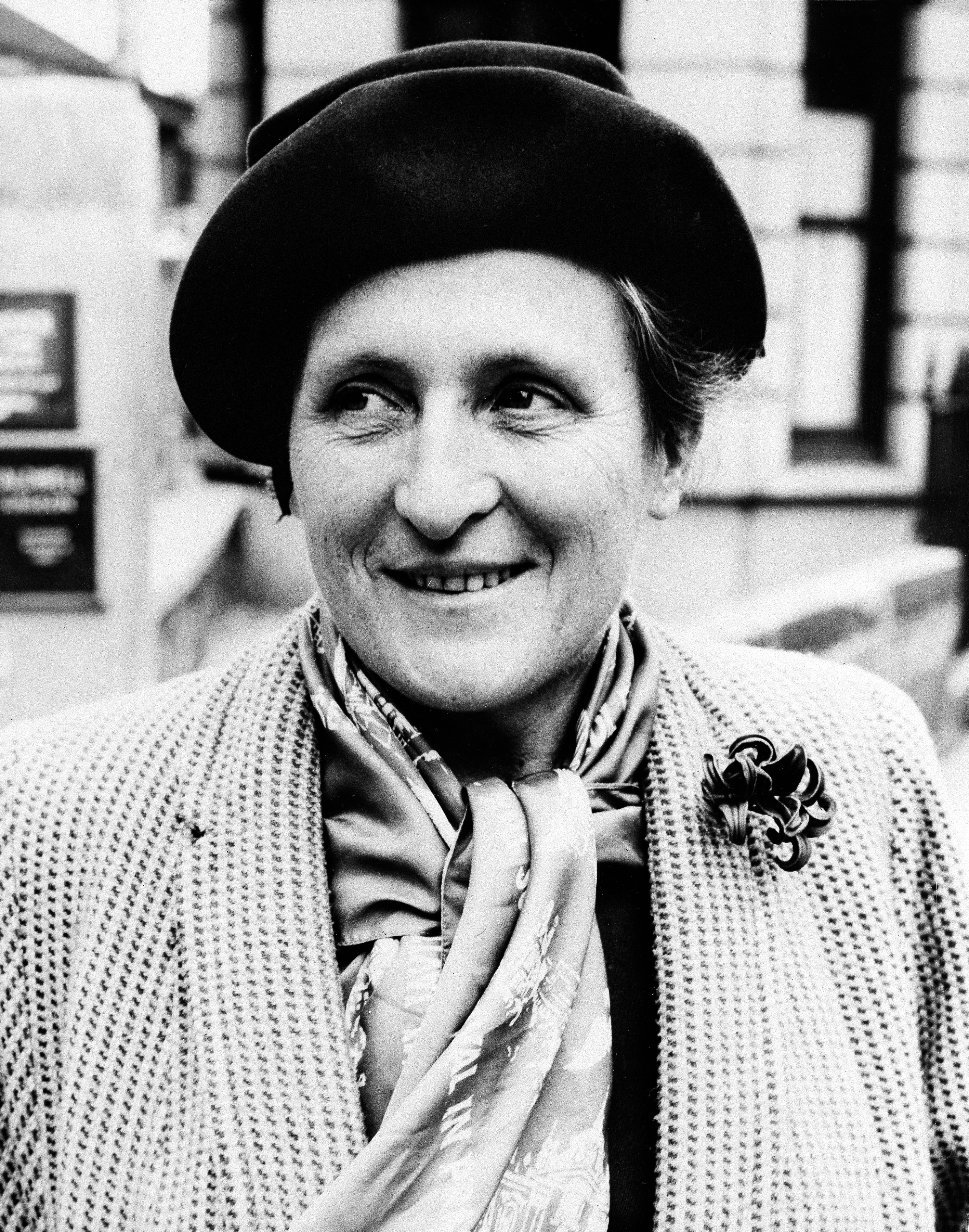 Marie Provaznikova, líder da seleção olímpica feminina tcheca em 1948. 