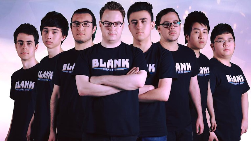 The players from Blank Esports