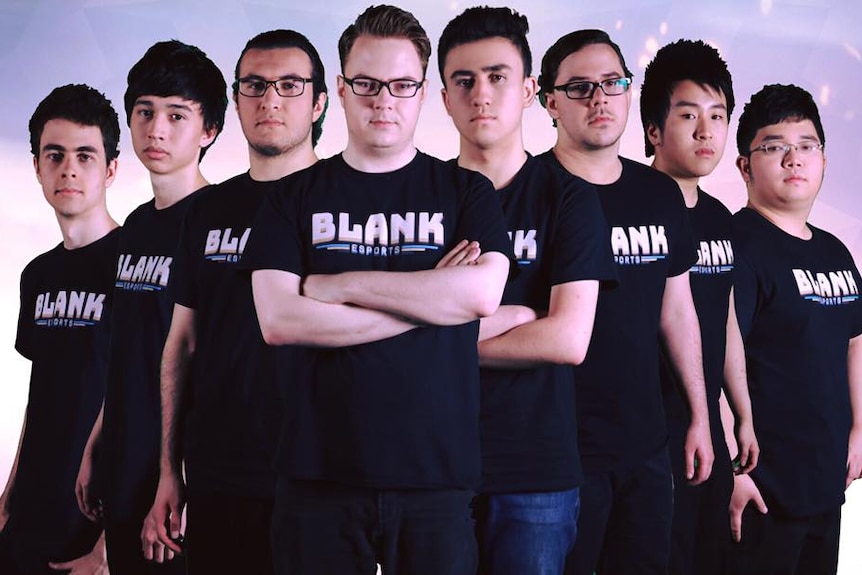 The players from Blank Esports