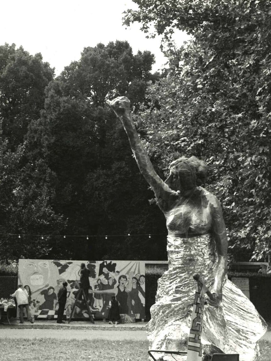 APG member Sue Ingleton feminist street theatre, 1970s