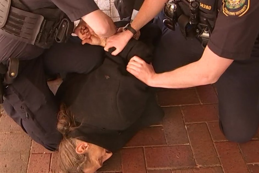 Arrest of Aaron Rudd