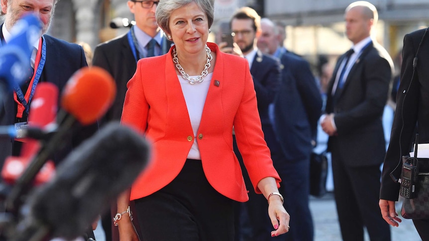 Theresa May Salzburg