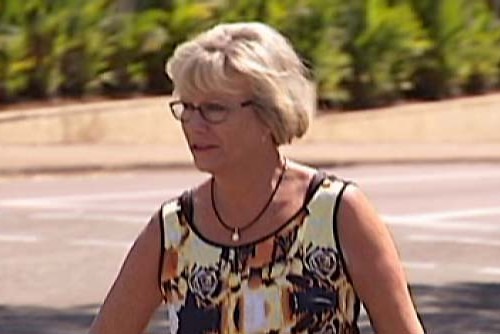 Simone Montgomerie's mother Lee-Anne Montgomerie at the inquest into the jockey's death on Darwin Cup Day.