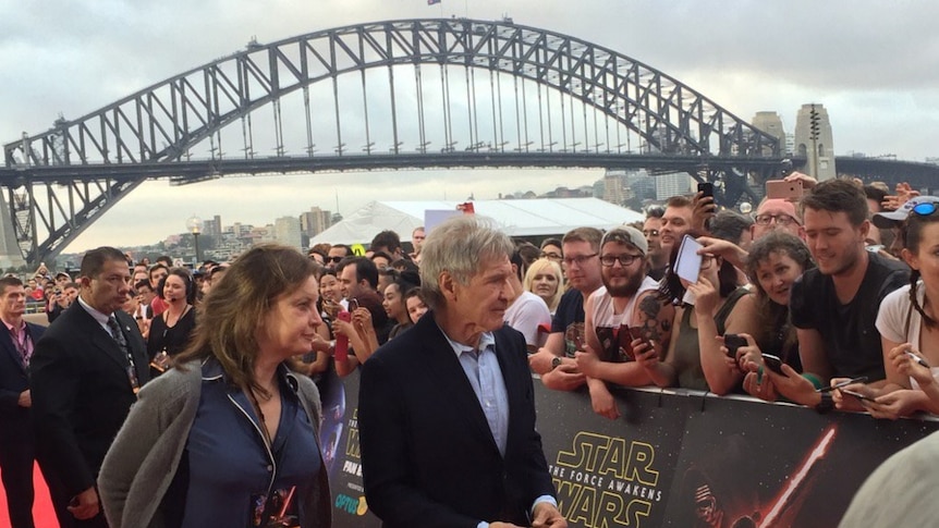 Harrison Ford arrives at the Opera House