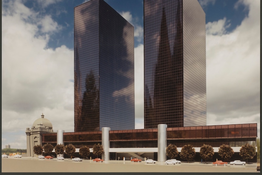 Un modèle de réaménagement de la gare de Flinders Street.