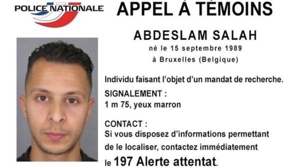 Paris terror suspect Salah Abdeslam image released by French police November 16, 2015