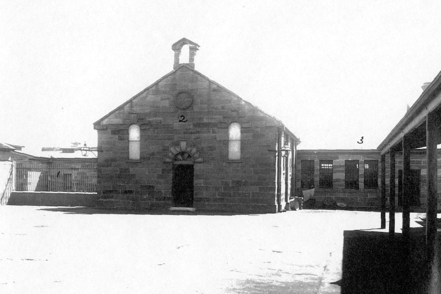 An undated photo of the Biloela Reformatory and Industrial School for Girls.