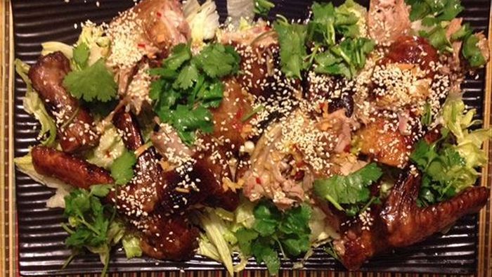 Roast duck, iceburg salad and sesame soy dressing - ABC News