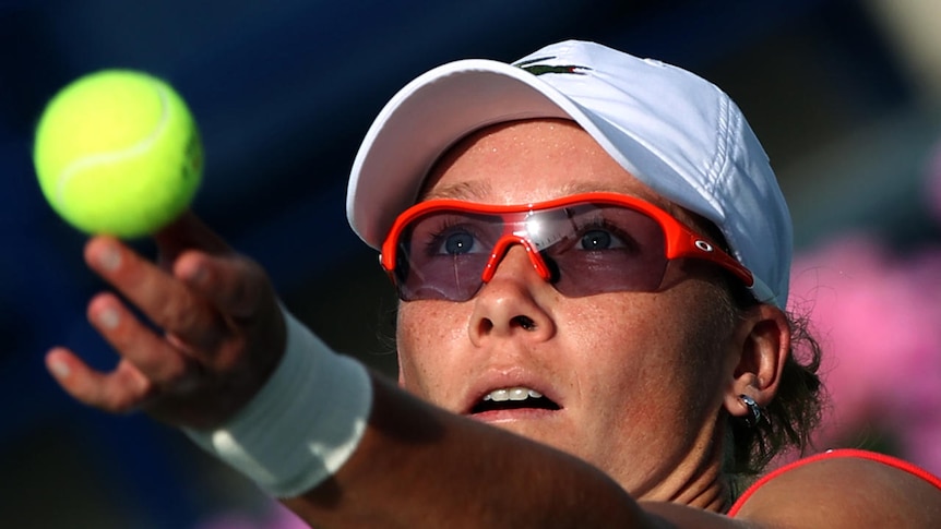 Stosur sends one down in the desert
