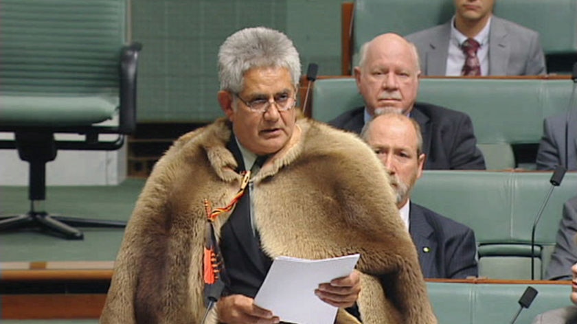 Ken Wyatt gives his inaugural Lower House speech.