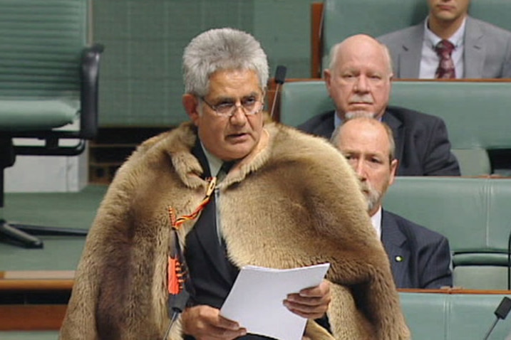 Ken Wyatt gives his inaugural Lower House speech.