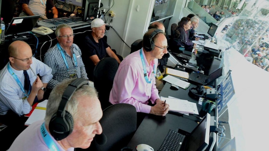 Grandstand commentary watches over day one of the Ashes