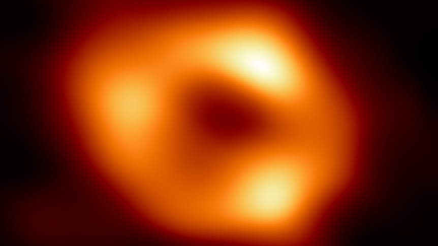 The first ever image of the event horizon of Sagittarius A*, the black hole at the centre of the Milky Way.