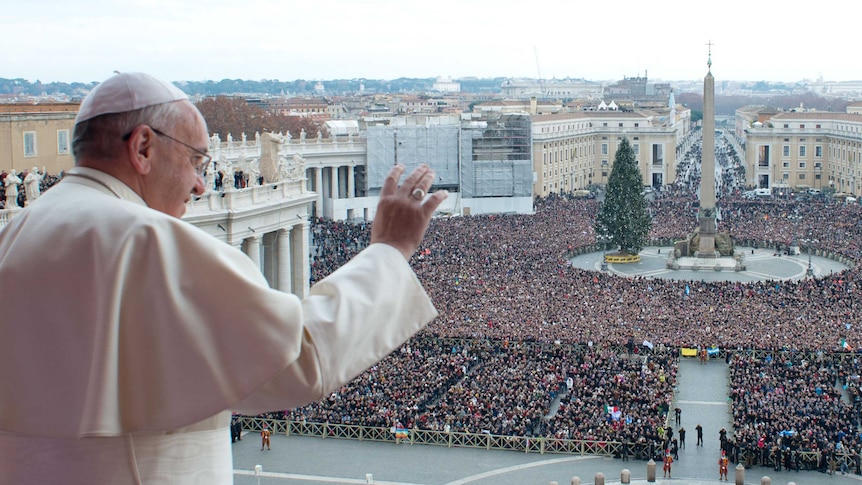 Work will begin next year to install three showers just metres from where the Pope lives in his modest apartment.