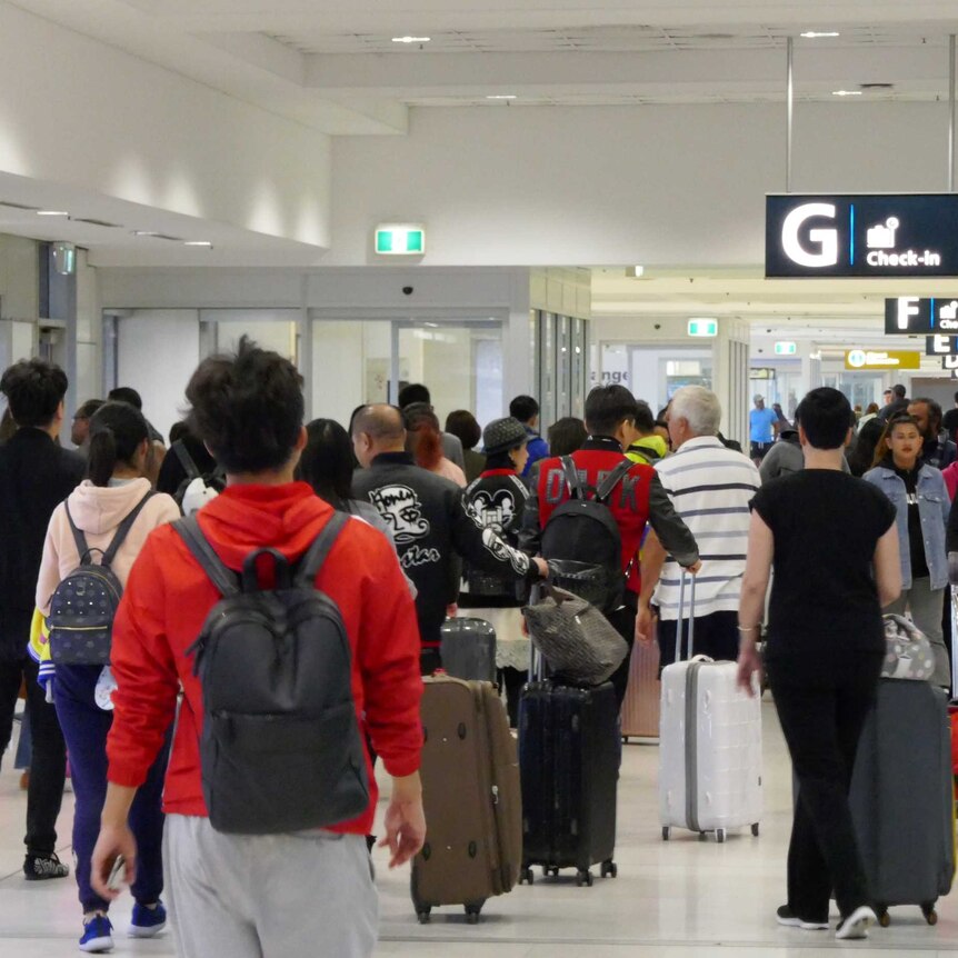 Airports are crowded this morning as delays and chaos ensues amid heightened security