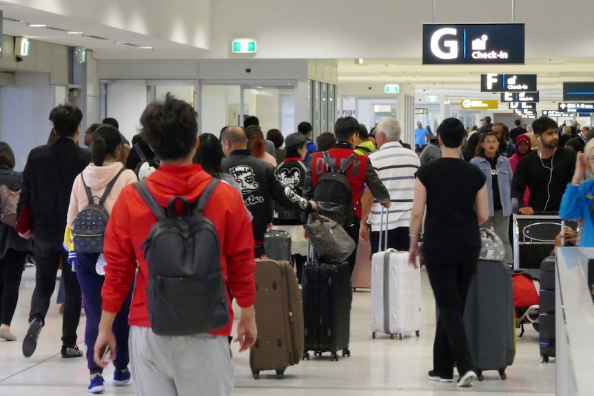 Airports are crowded this morning as delays and chaos ensues amid heightened security