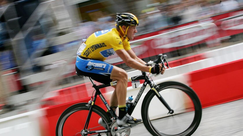 Lance Armstrong (file photo)