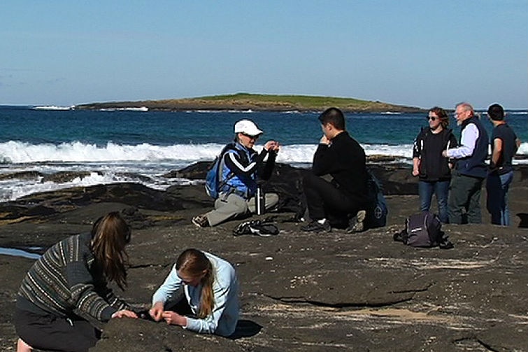 The earth science team has been in training on the NSW south coast.