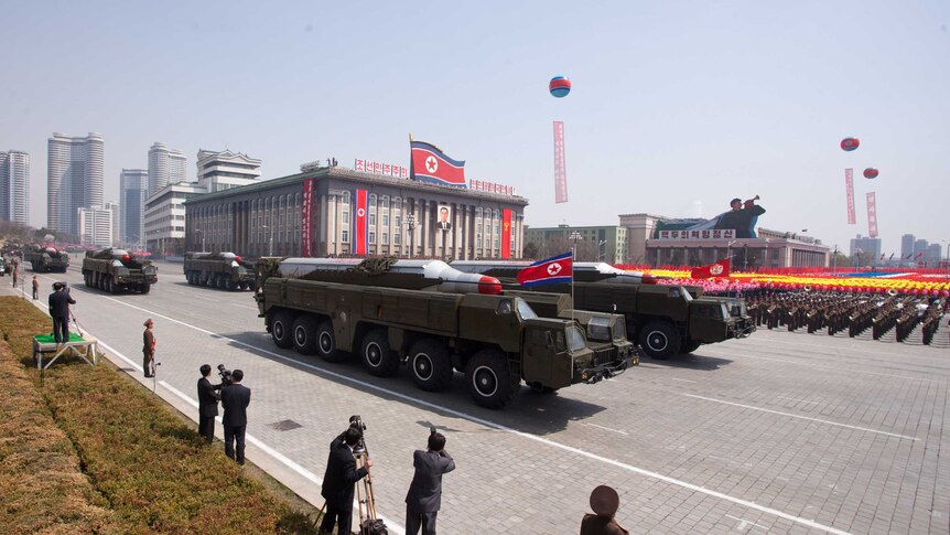 North Korean Musudan missile
