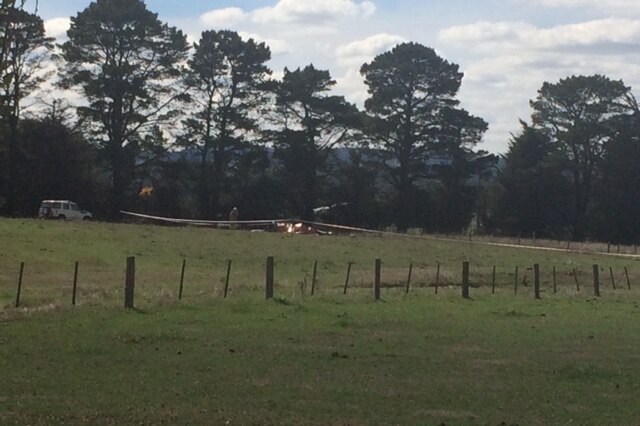 Light plane crash near Lancefield