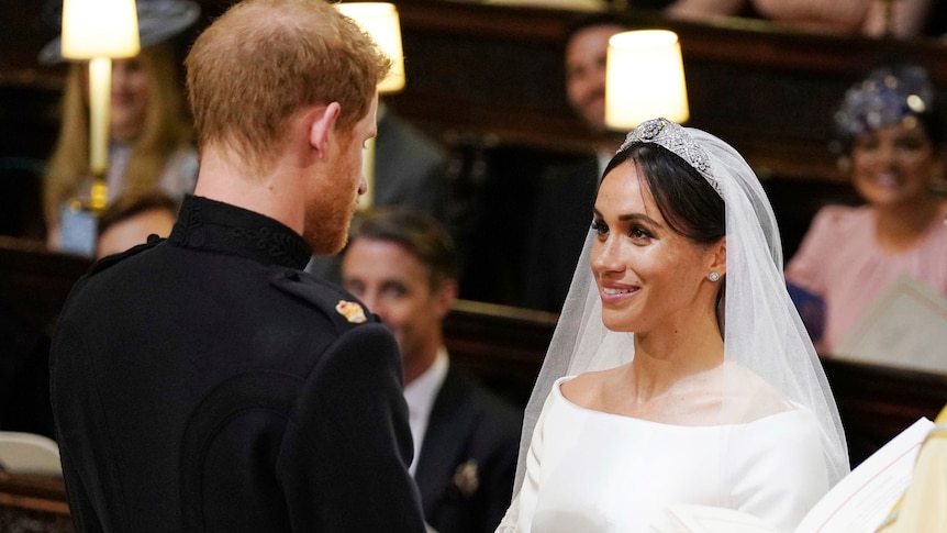 Prince Harry and Meghan said they wanted the secret ceremony to be a union between just them.