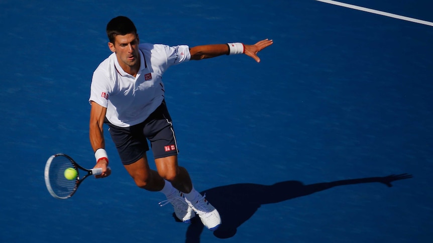 Novak Djokovic at the US Open