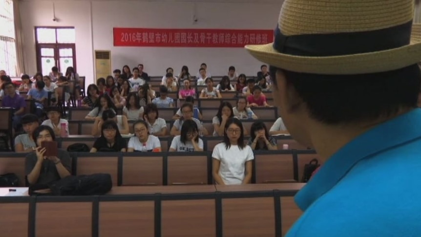 Caina Sxx Video - China's sexual education campaigners: Taking it from the bedroom to the  classroom - ABC News