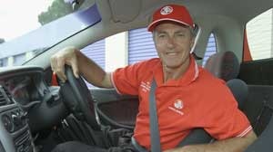 Peter Brock was one of the best known racing drivers in Australia.