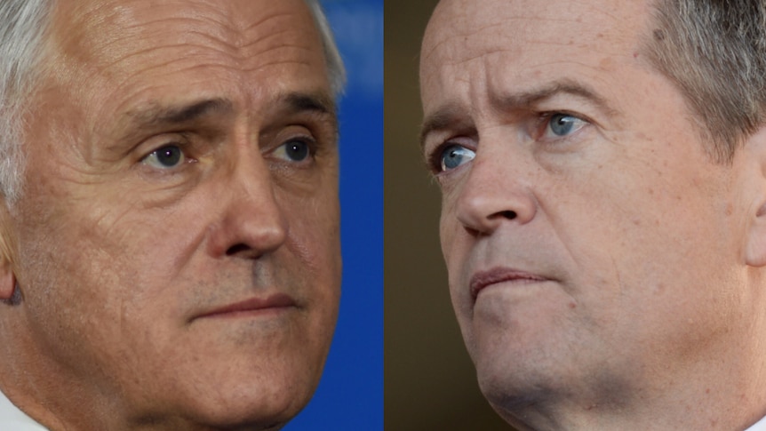 Bill Shorten and Malcolm Turnbull