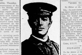 Private Ernest Hall's obituary in the Colac Reformer, after his death in 1917