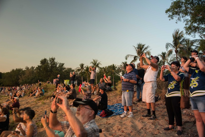 Photographers at Mindil Beach