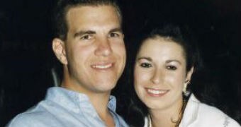 Matthew Perrin and ex-wife Nicole Bicknell.