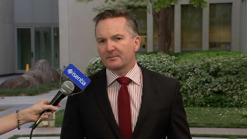 Chris Bowen rubbishes 'policy on the run' energy plan