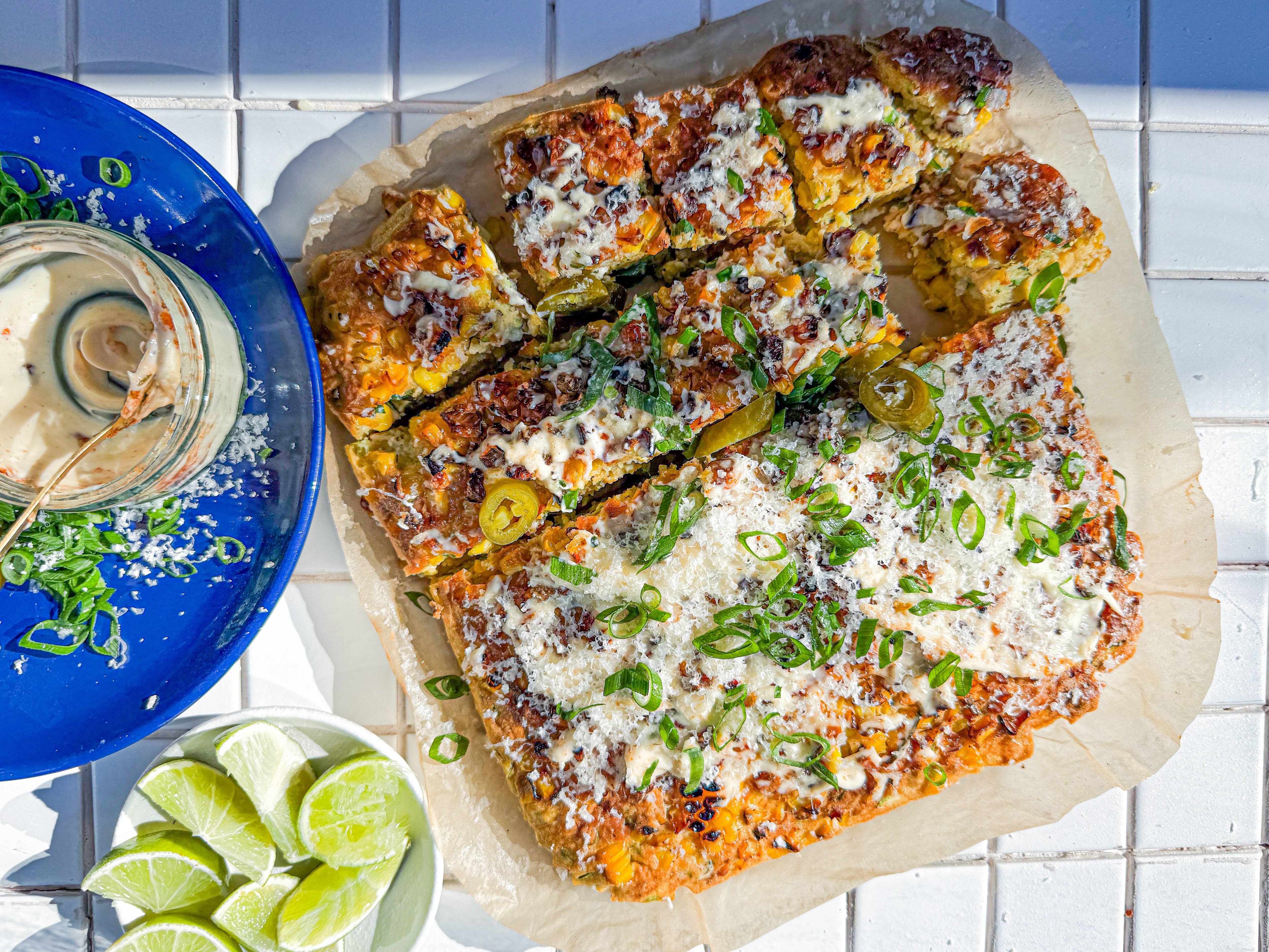 Zucchini slice becomes a meal with this smoky charred-corn version - ABC News & Headlines – Australian Broadcasting Corporation
