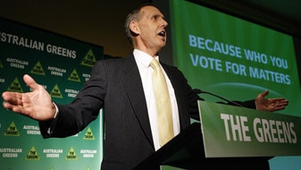 Greens leader Bob Brown (AAP: Stefan Postles)