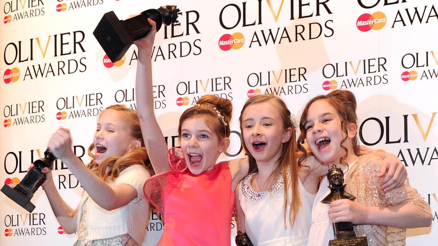 Matilda wins at the Olivier Awards.