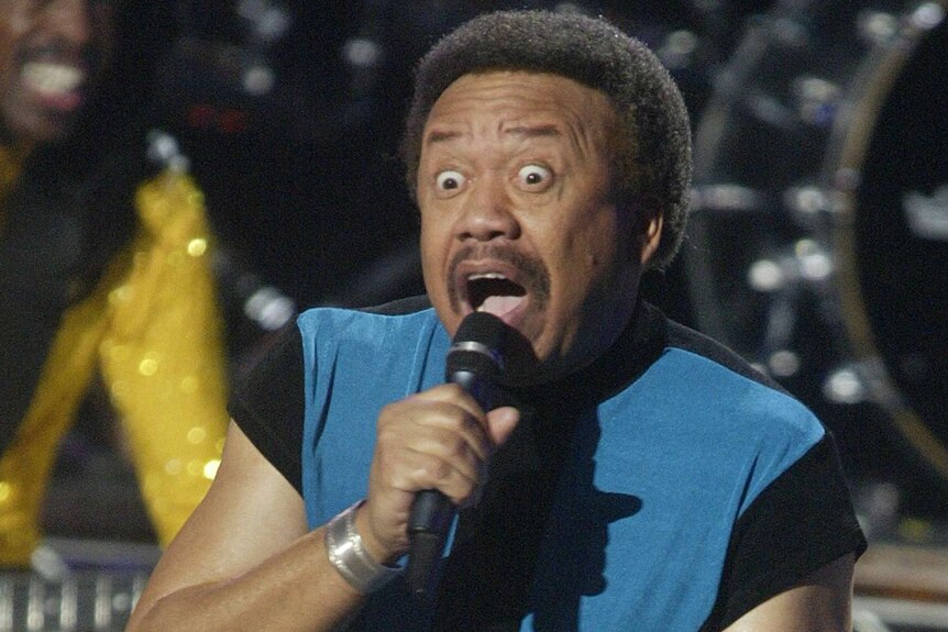 Singer Maurice White from Earth, Wind & Fire