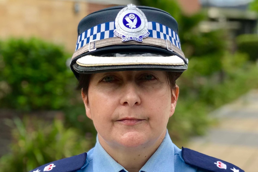A female police officer