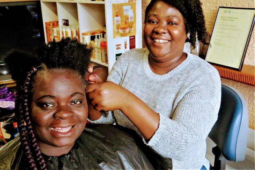 Ballarat afro hair expert Natacha Adanlessossi honoured by new Carla  Zampatti scholarship - ABC News