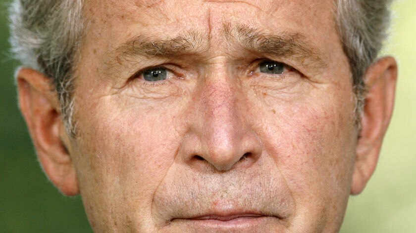 George W Bush speaks on global financial crisis