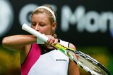 Monique Adamczak of Australia during Aus Open loss to Svetlana Kuznetsova