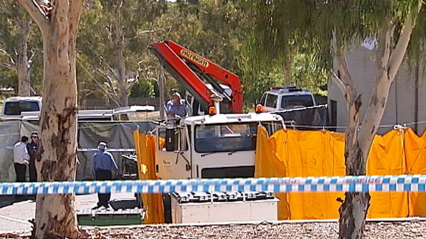 Geoffrey Gowan was using a crane to pick up waste bins when he was crushed to death.