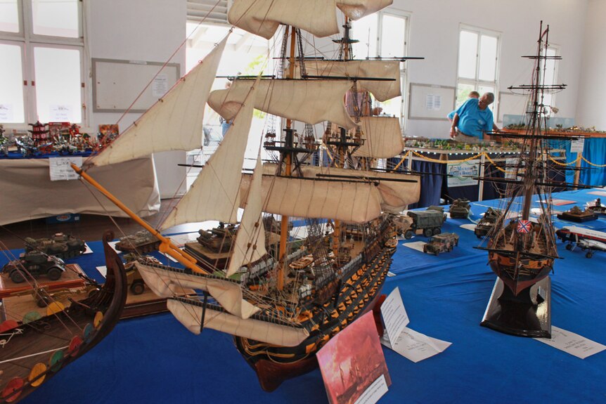 H.M.S Victory scale model ship